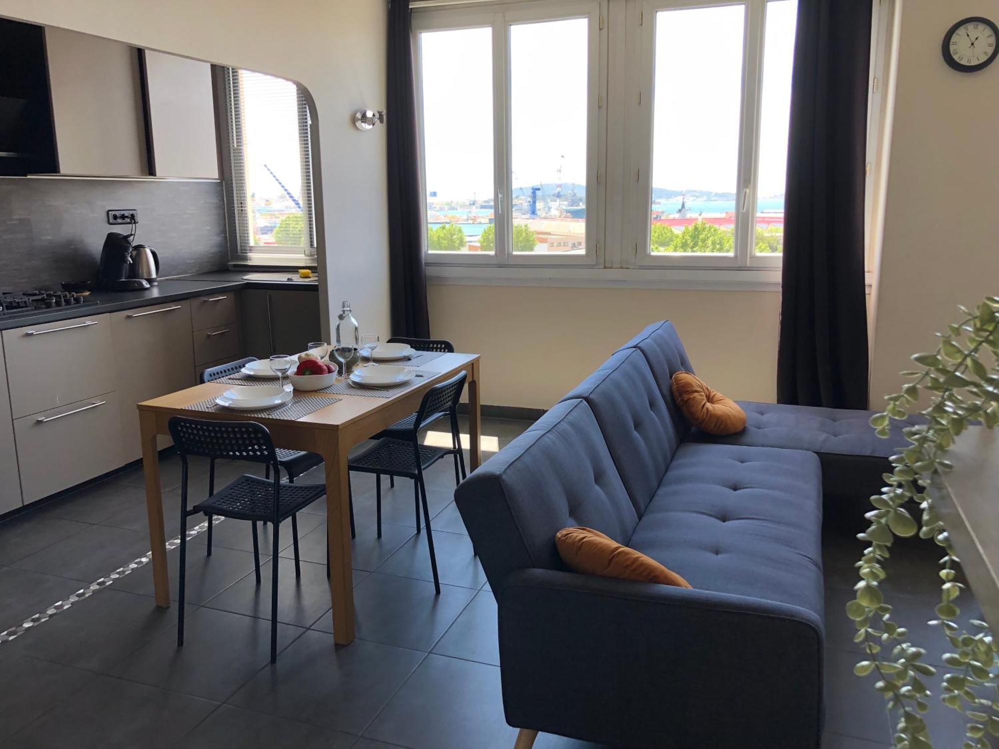 Tout Confort Toulon Centre Appartement 3 Chambres, Vue Sur La Rade Exteriér fotografie